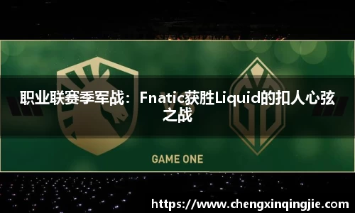 职业联赛季军战：Fnatic获胜Liquid的扣人心弦之战